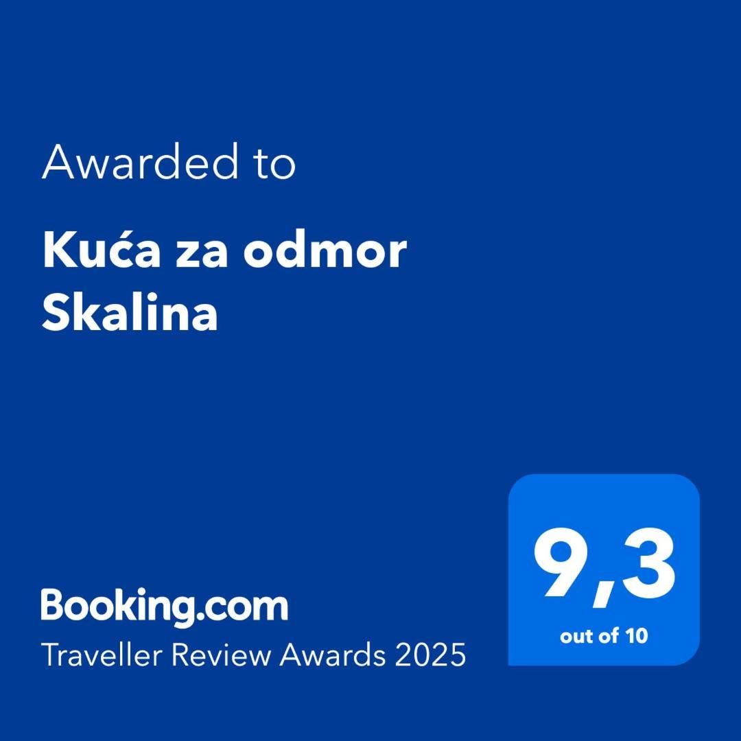 Вилла Kuca Za Odmor Skalina - Sea View Сплитска Экстерьер фото
